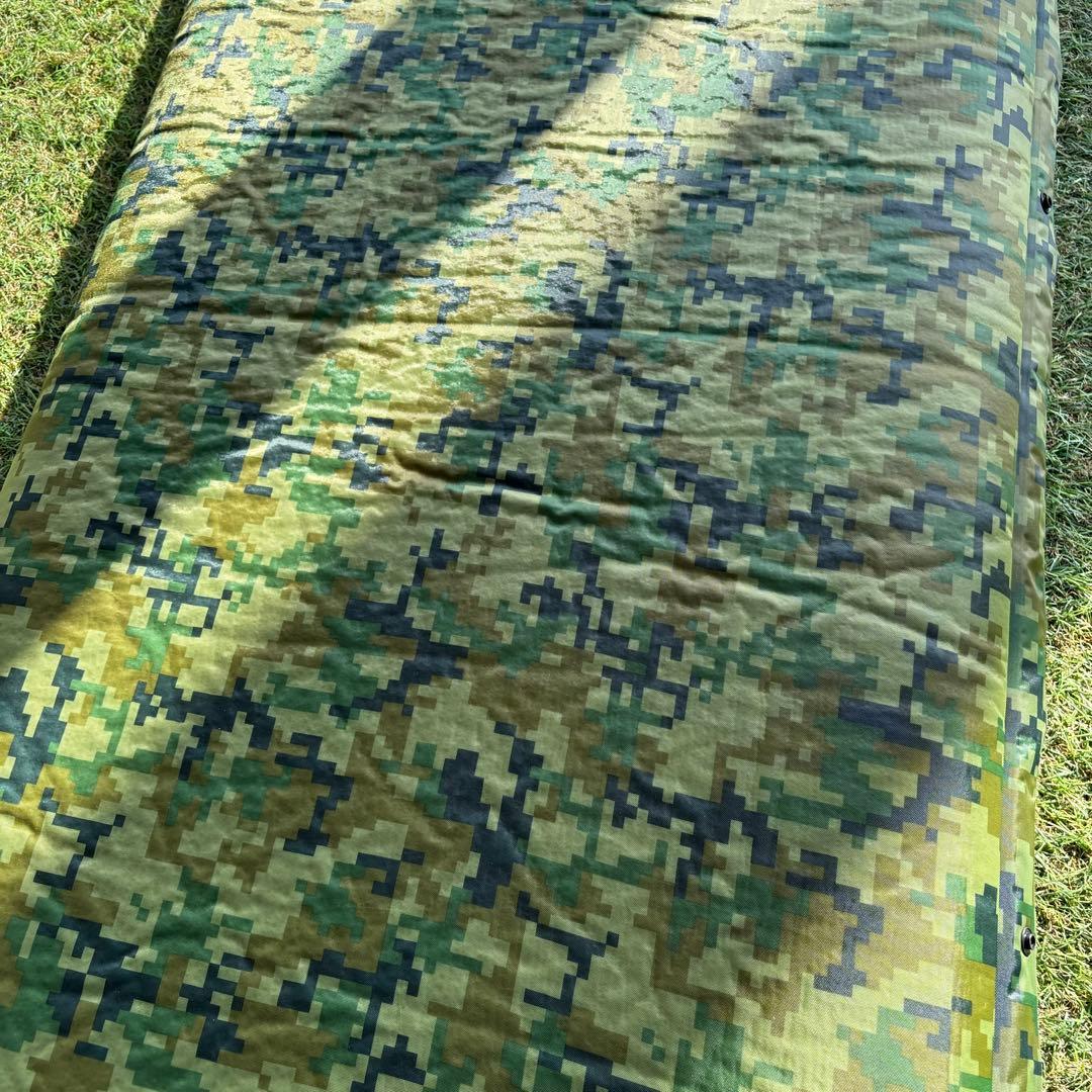 フィールドア　キャンプ　マット　厚さ　10cm 幅60cm インフレータ