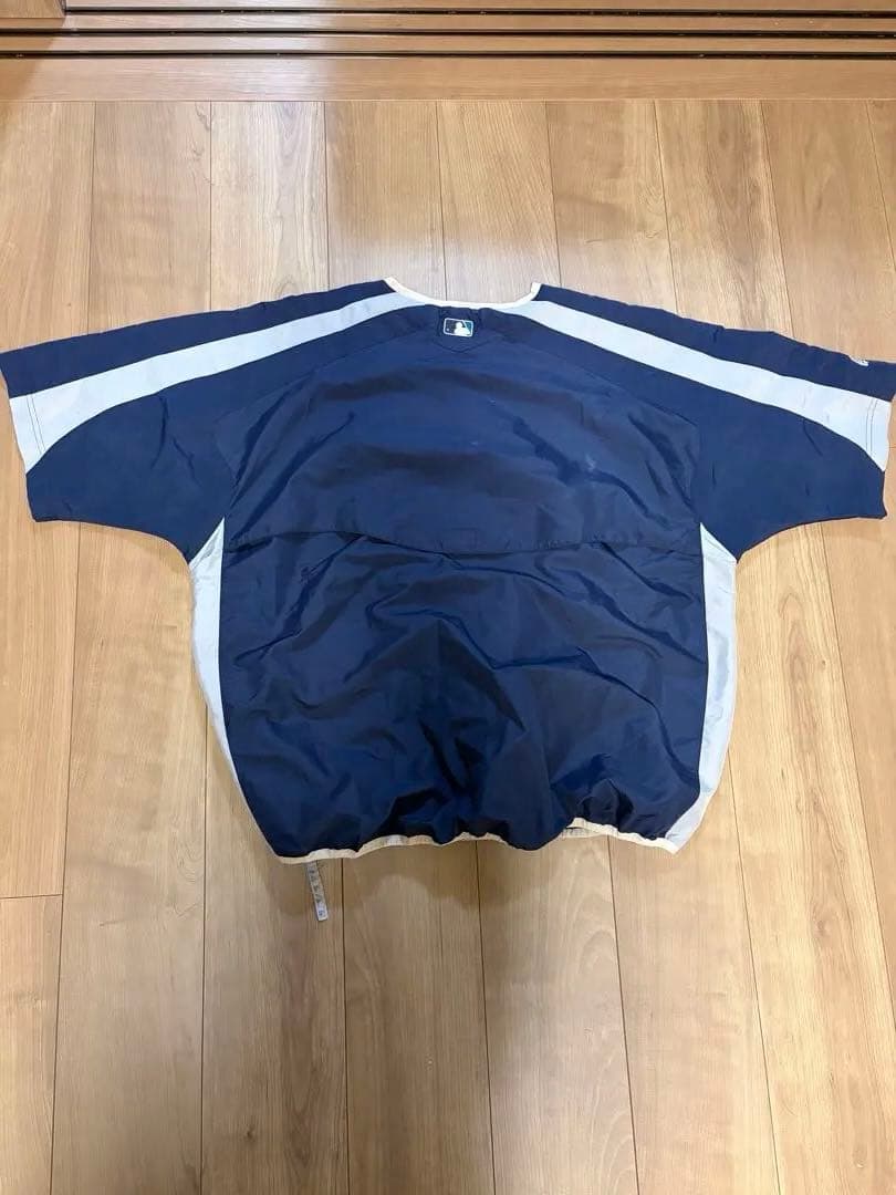Majestic MLB シアトルマリナーズ ウィンドブレーカー ネイビー L