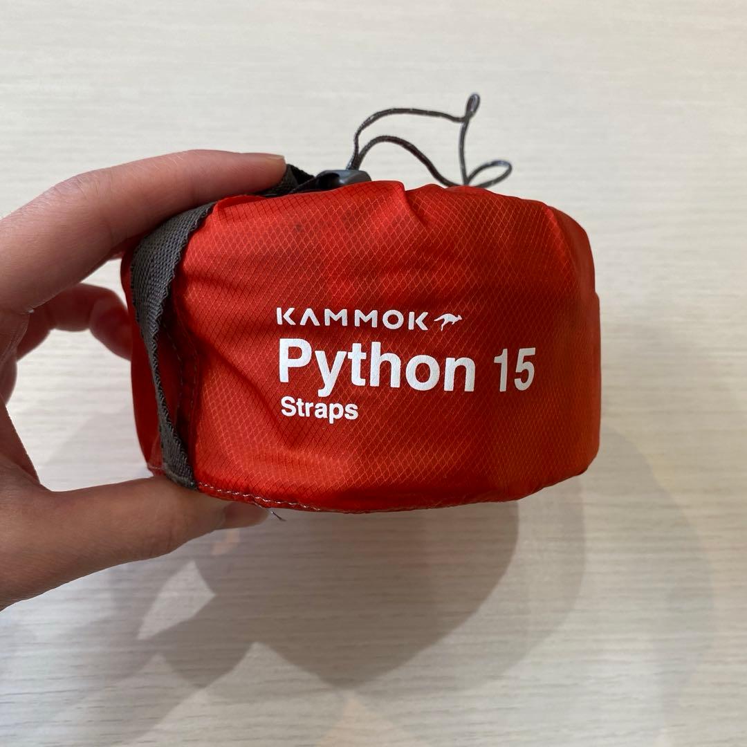 KAMMOK Roo Double、Python15とハンモック蚊帳セット