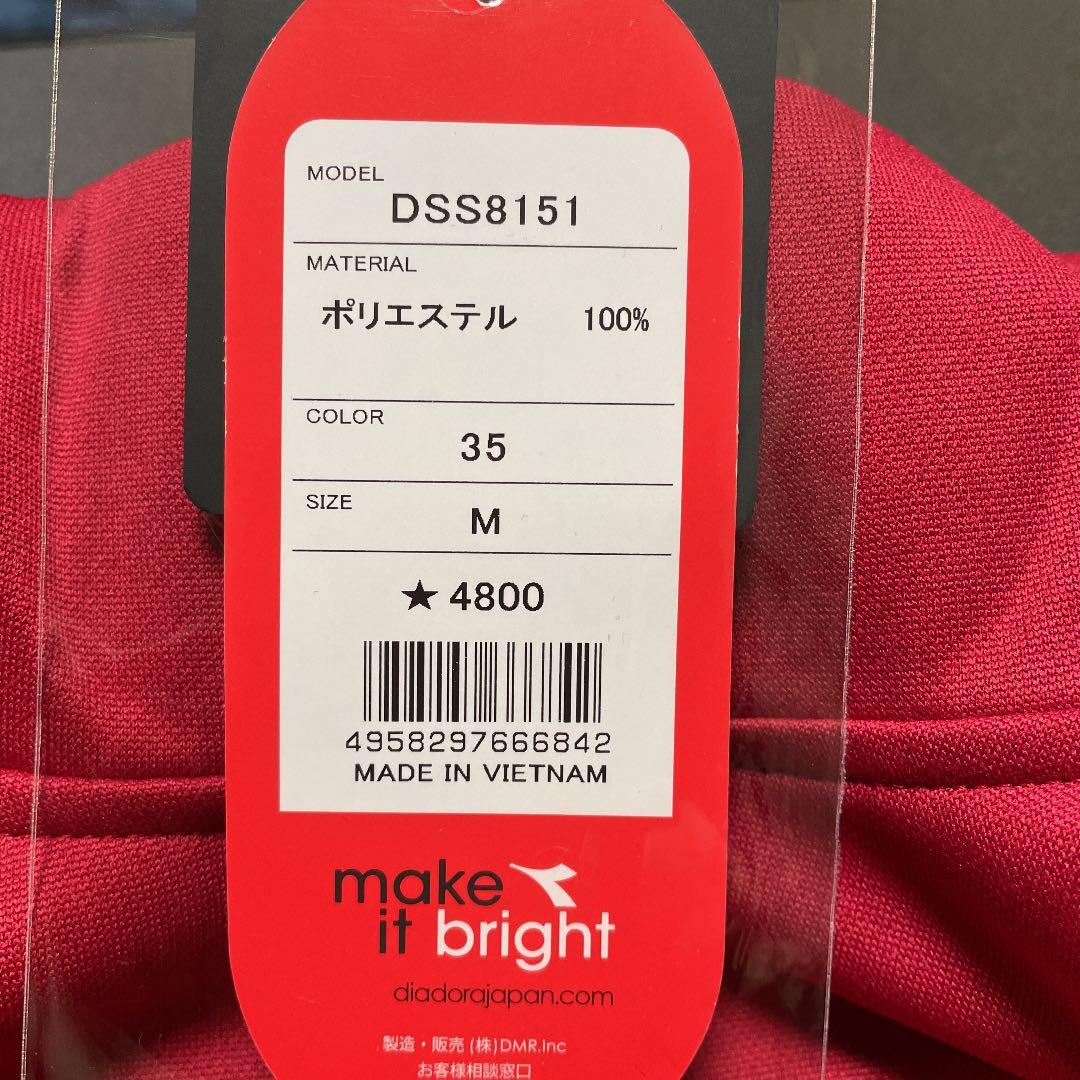 ディアドラ　ジャージレッド　サイズM.L2着！