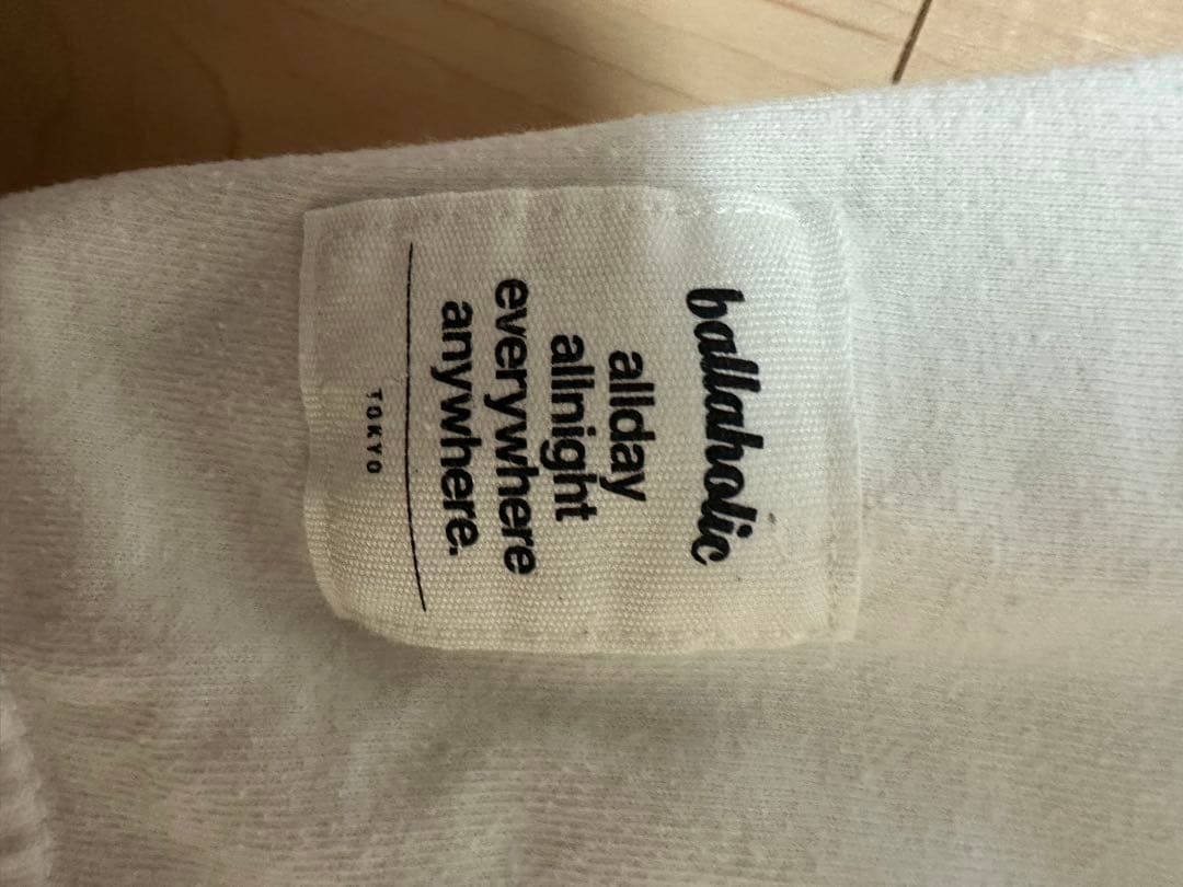 ballaholic ロングスリーブTシャツ XL ホワイト