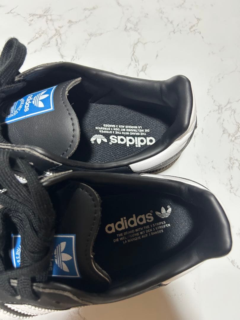 26.5adidas Samba 黒/白 スニーカー