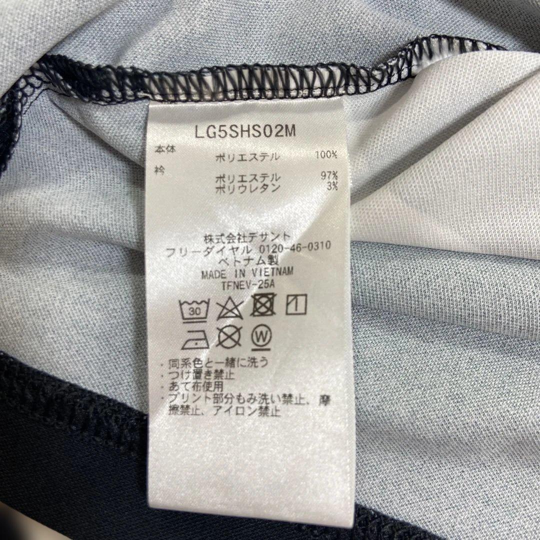 ECOO SPORTIF メンズパネルデザイン ポロシャツＬ