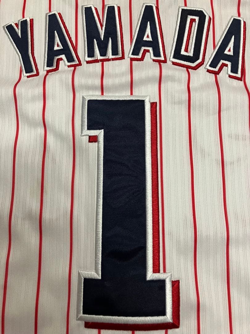 山田哲人　ユニフォーム　東京ヤクルトスワローズ　レプリカ　侍ジャパン　WBC L