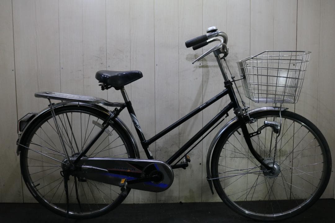 丸石自転車 PREMIER 26インチ PS-26 AUTO LEDレトロ自転車
