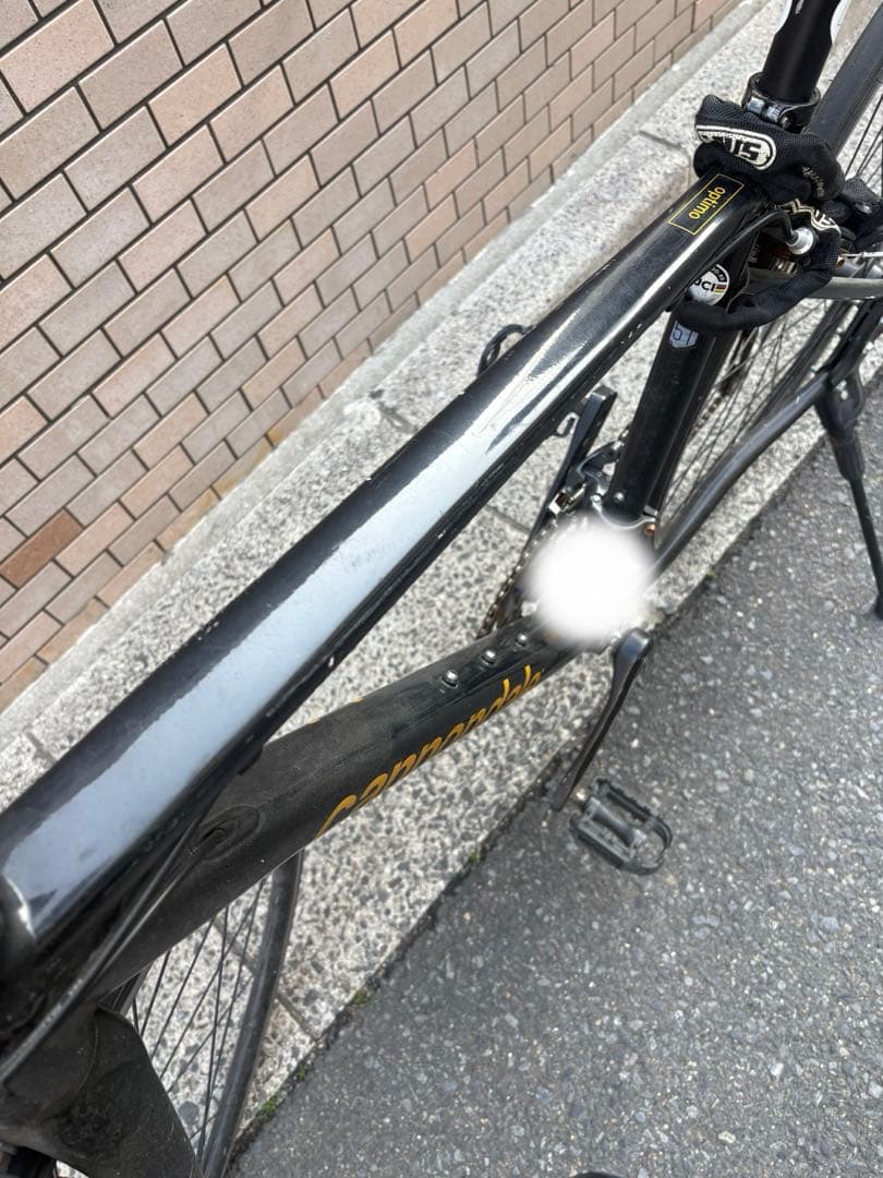 Cannondale ロードバイク CAAD系 ブラック 通勤用のカスタムあり