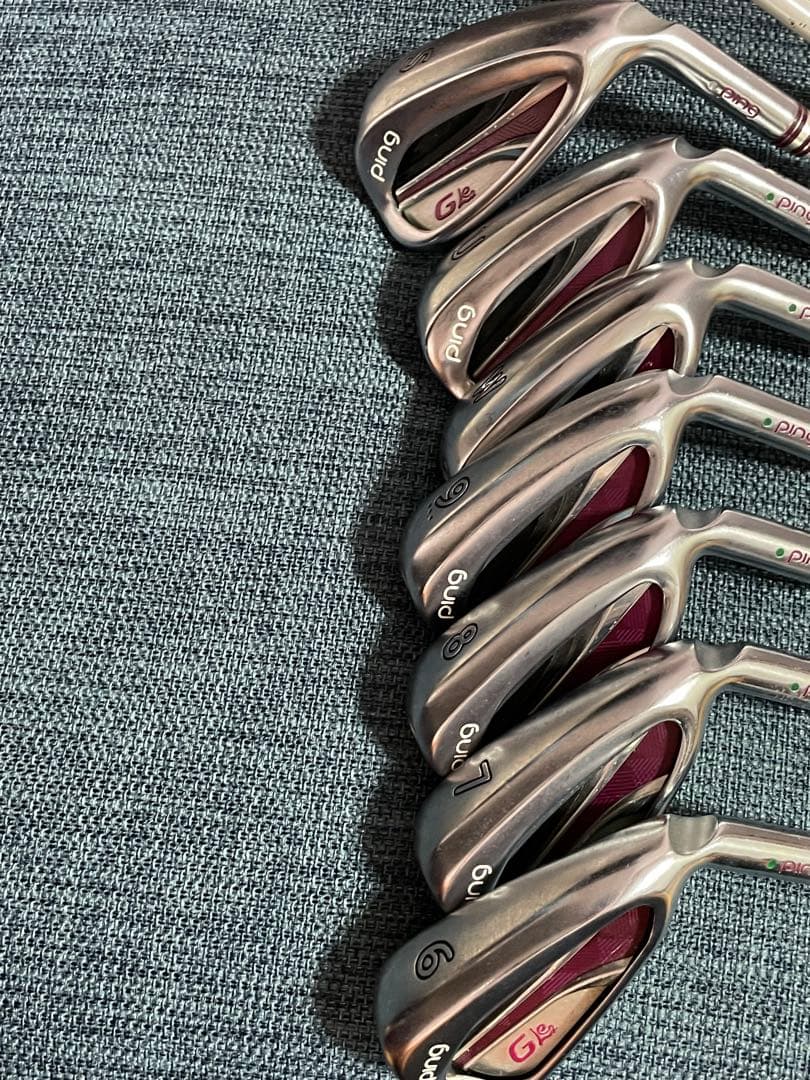 Ping G Le2 ドライバーとアイアンセット Aシャフト