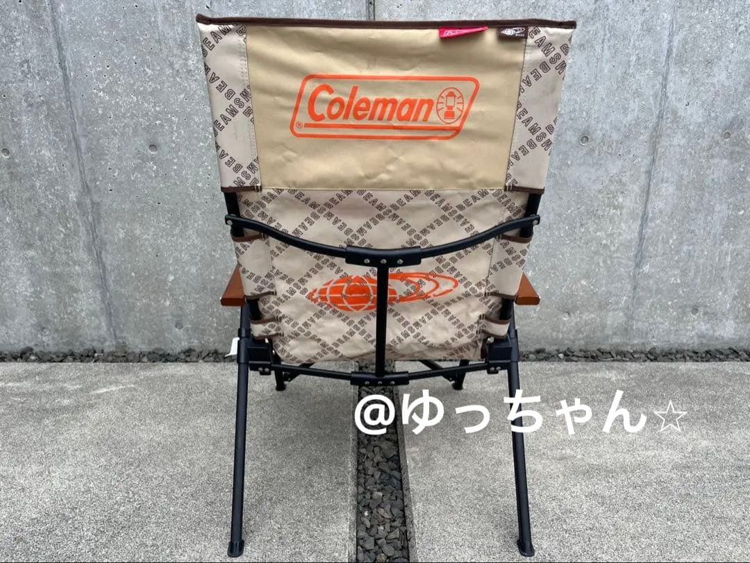 Coleman ×beams レイチェア　モノグラム柄