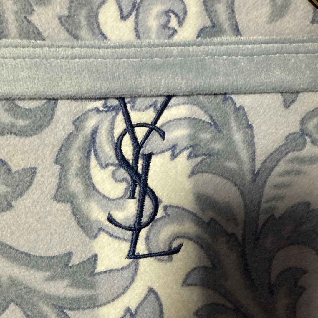 イブサンローラン YVES SAINT LAURENT 綿毛布 洗濯可
