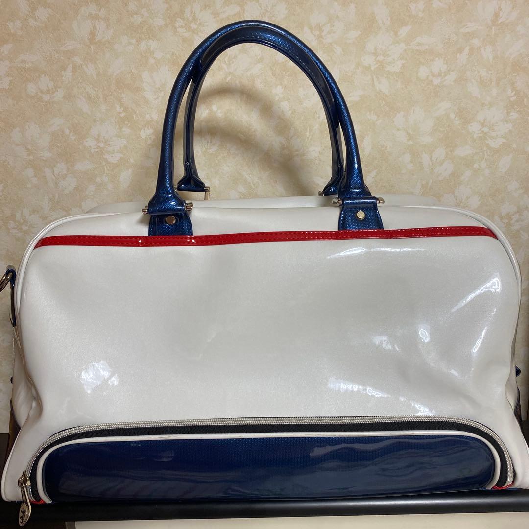 美品　アドミラル Admiral ボストンバッグ　ゴルフバック エナメル
