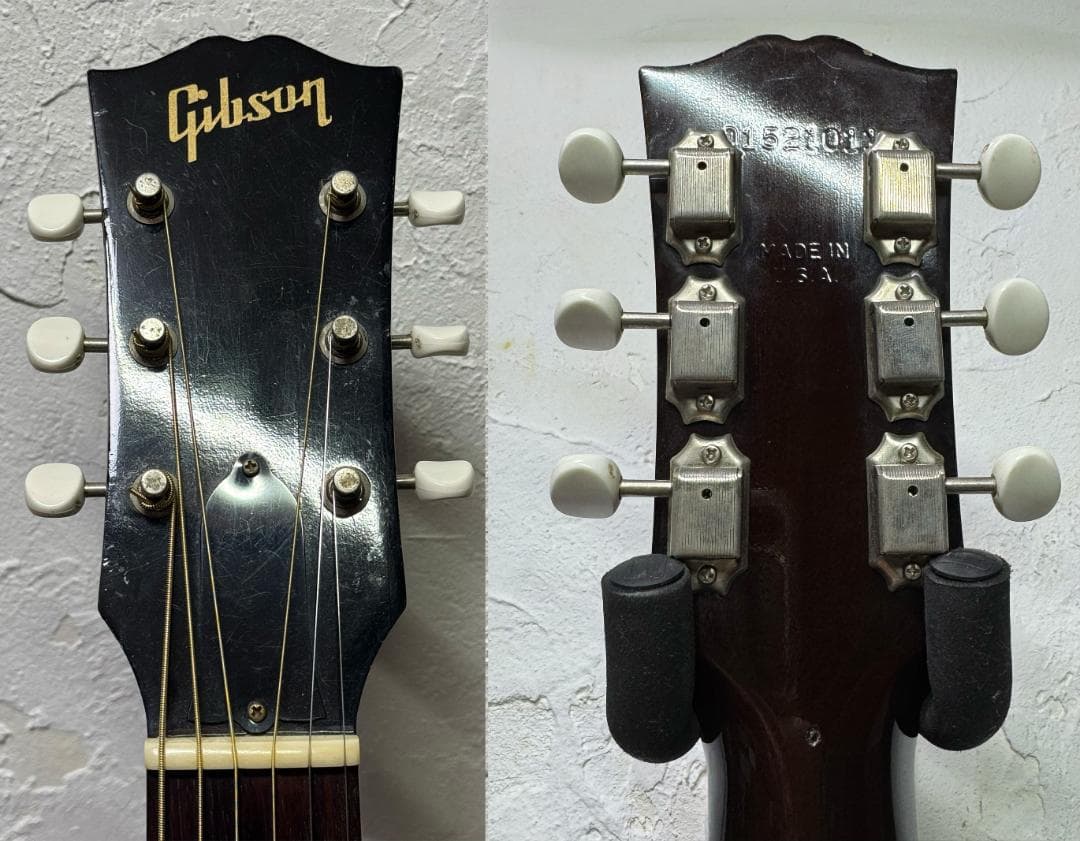 極上２００１年製Gibson J-45 Fishmanピックアップ付ライブ即戦力