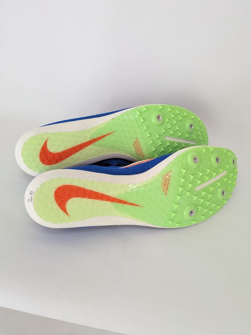 NIKE スパイク ロゴ大きめ 陸上競技 マンバ6 ブルー US11 29cm