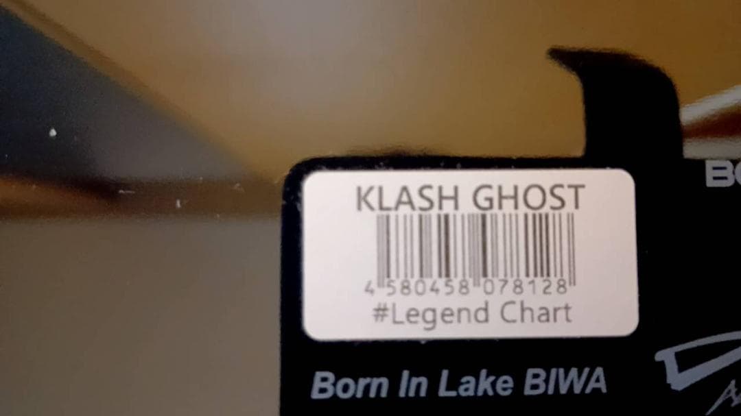 DRT KLASH GHOST クラッシュゴースト #Legend Chart