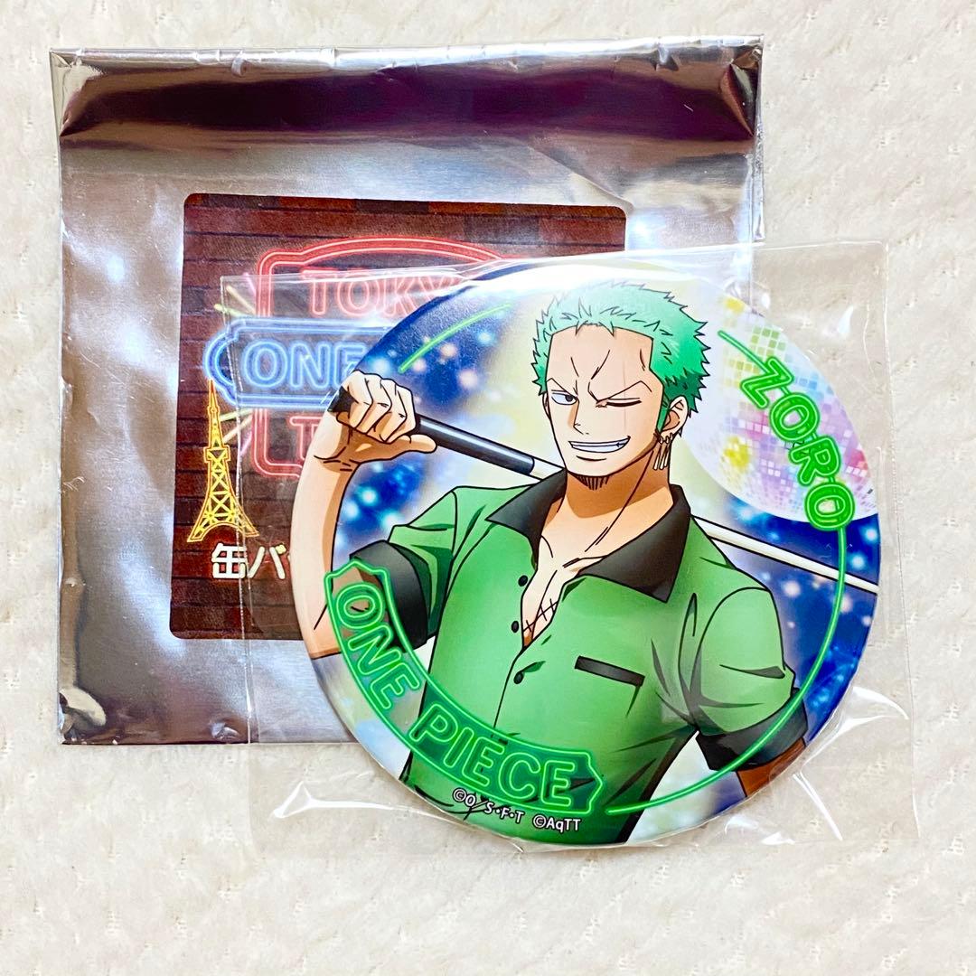 ゾロ タワー 2018 winter 缶バッジ ワンピース ONE PIECE