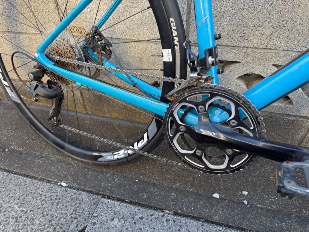 GIANT DEFY 105 11速　DISC アルミフレーム　送料無料