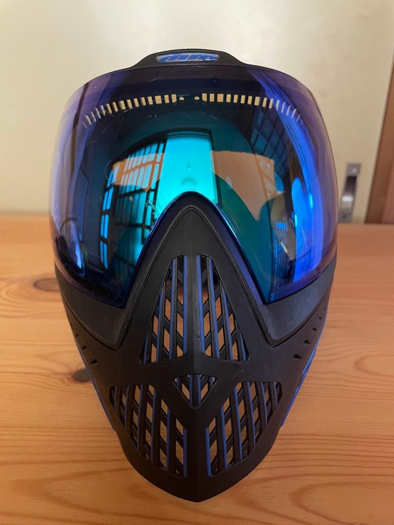 Dye i5 ゴーグル　ペイントボール　ブルー&クリアレンズ　サバゲー　袋付き