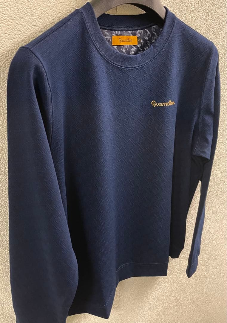 レザレクション　新品　Lサイズ ネイビー　トレーナー