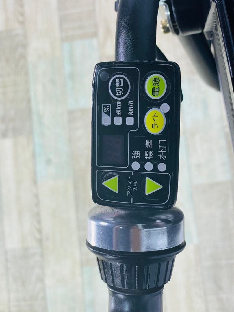 2963ブリヂストン8.7アンペア3人乗り対応子供乗せ　電動アシスト自転車