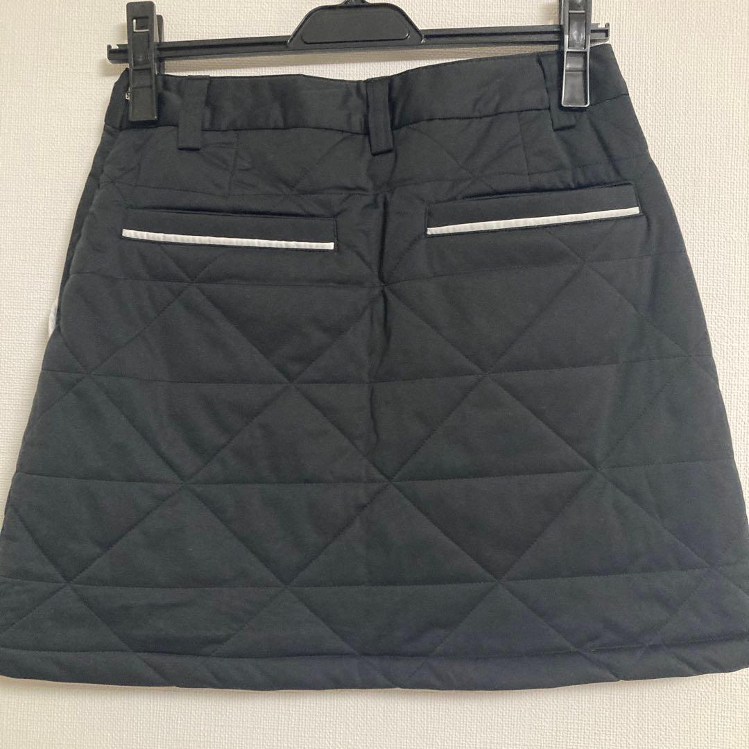 新品　Callaway スターストレッチ 中綿スカート Ｓ　BLACK