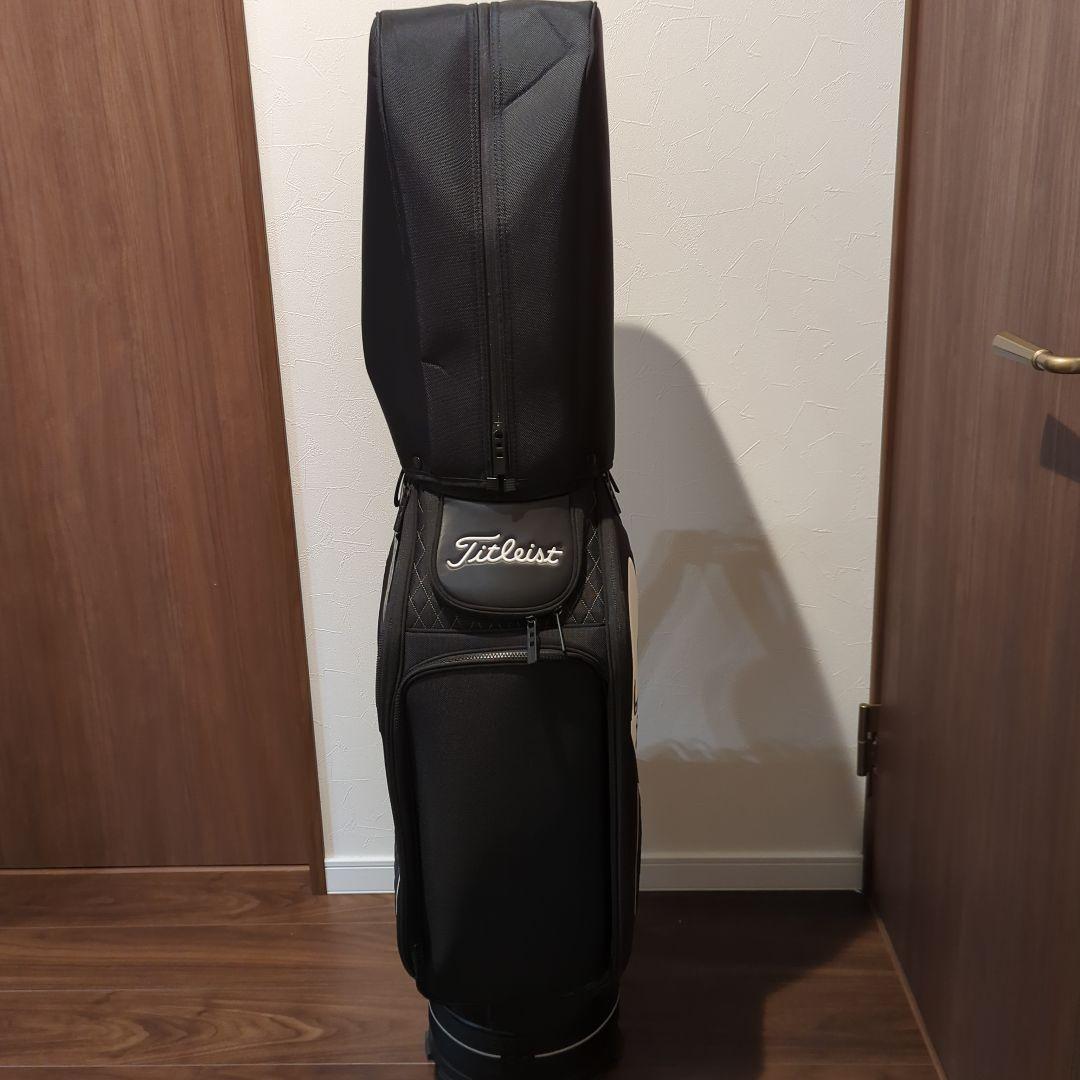 Titleist キャディバッグ 黒/白