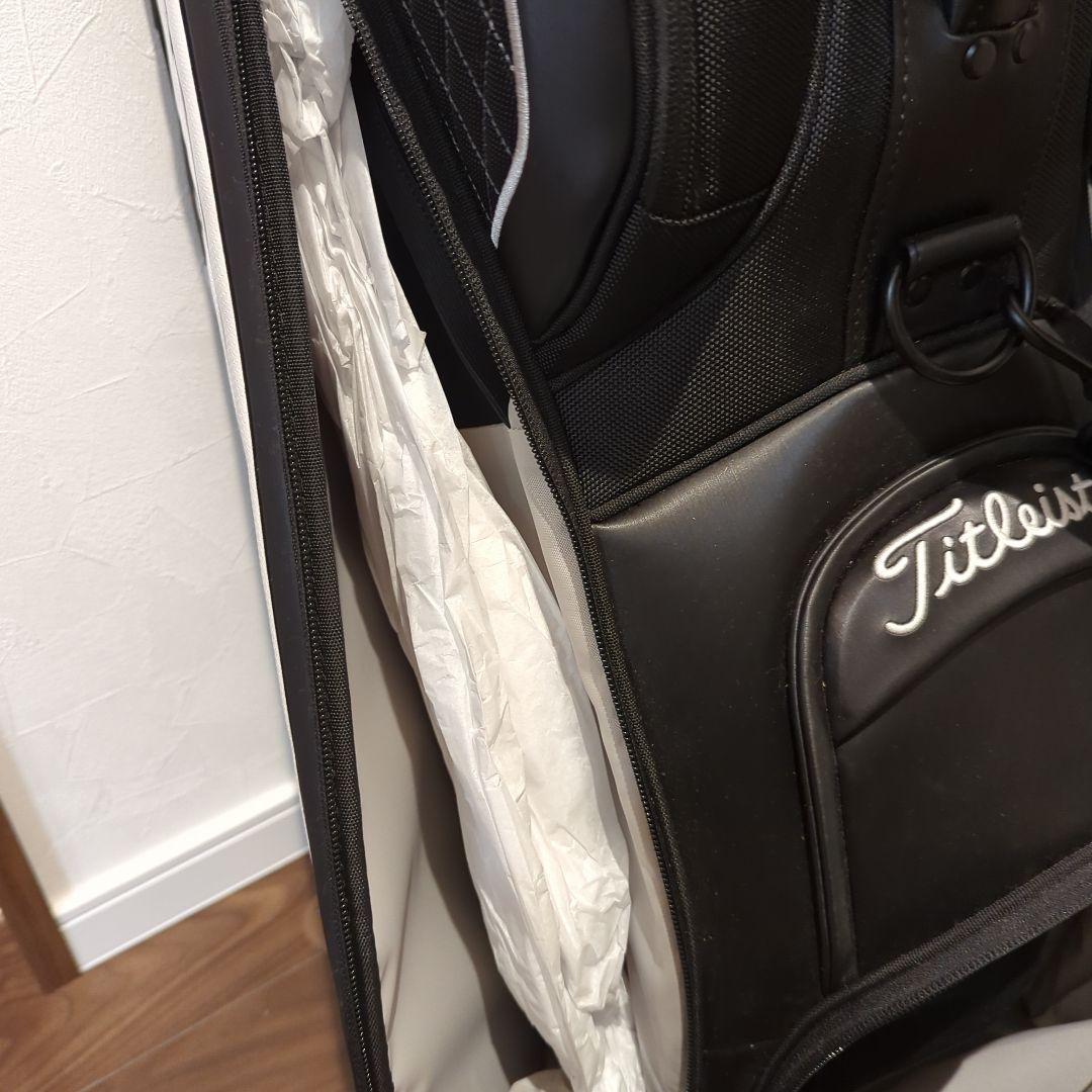 Titleist キャディバッグ 黒/白