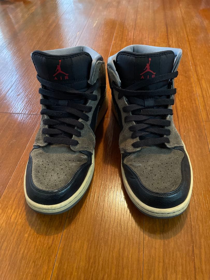 激レア！Nike Air Jordan ハイカット スニーカー グレー/ブラック