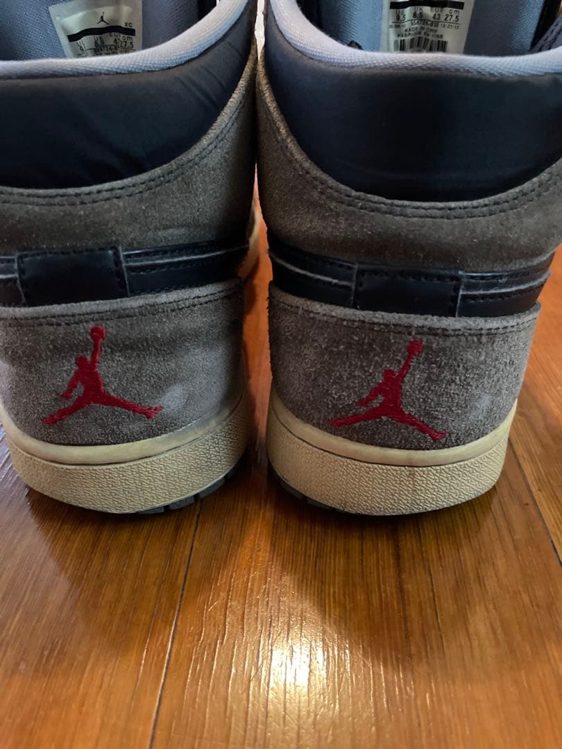 激レア！Nike Air Jordan ハイカット スニーカー グレー/ブラック
