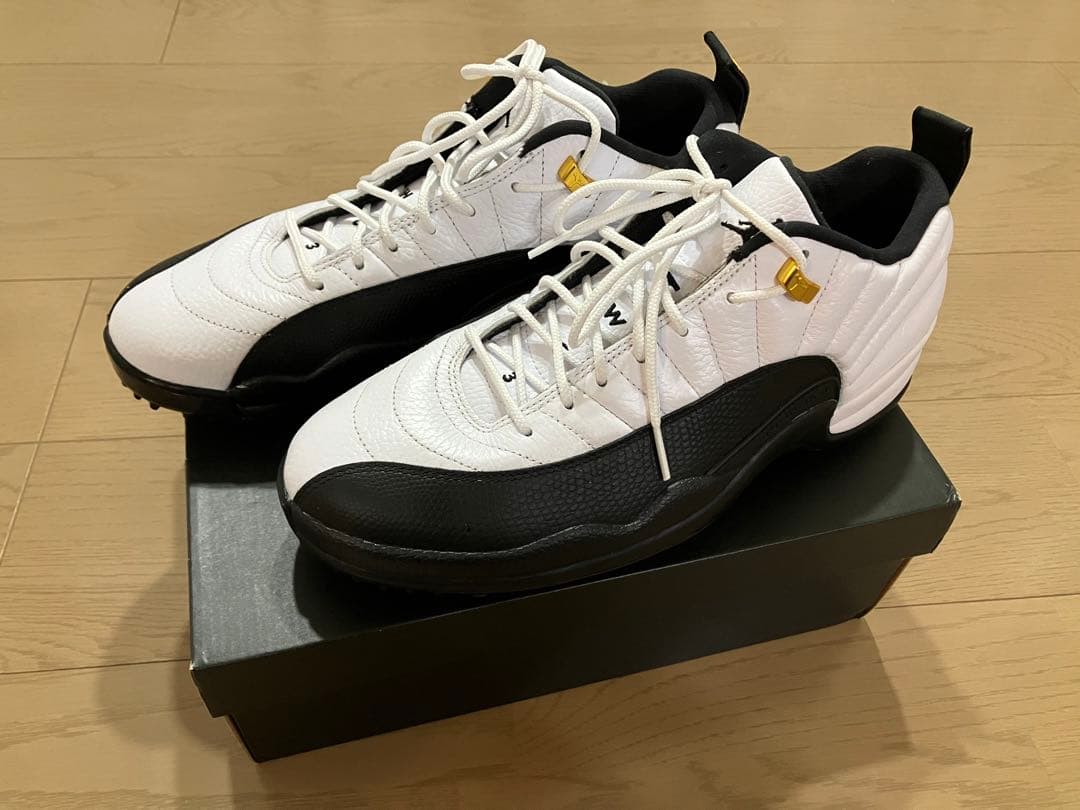 【NIKE】AIR JORDAN 12 Low Golf \"Taxi\"