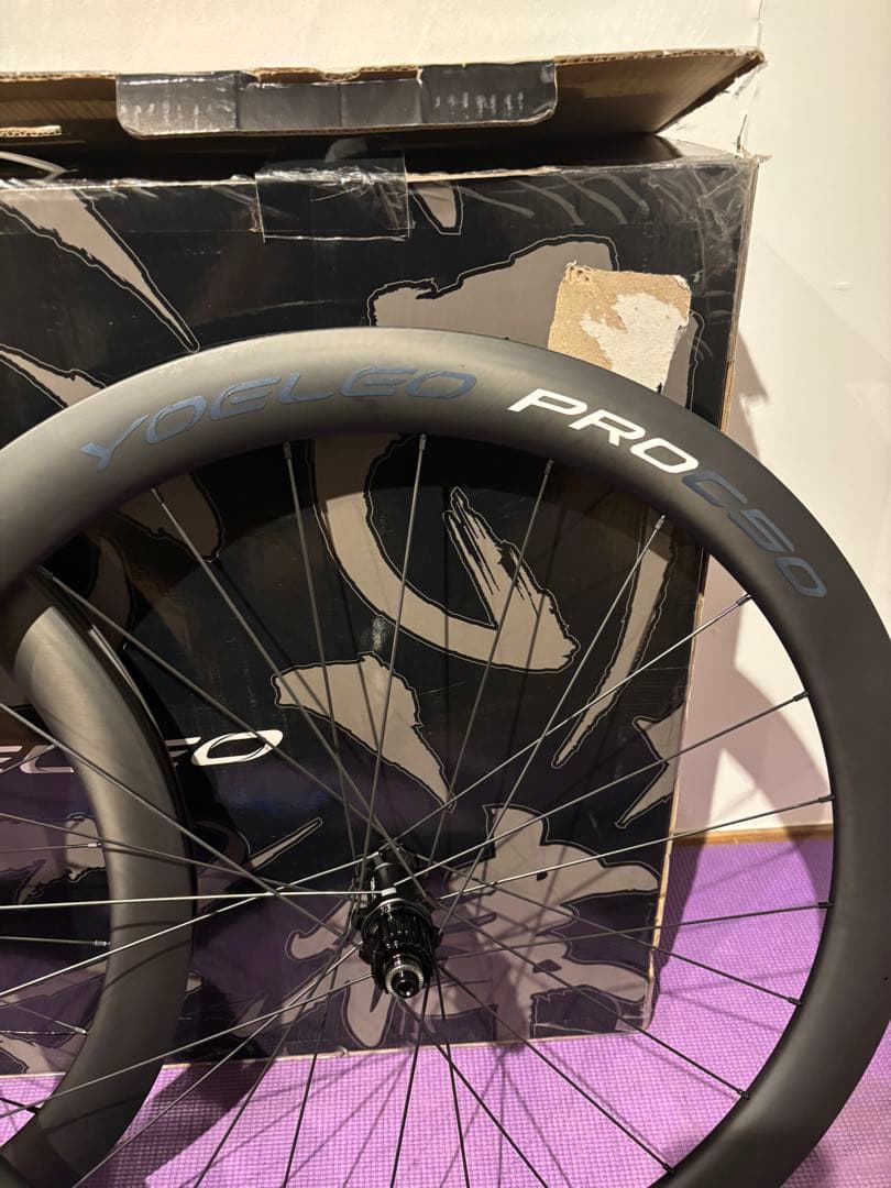 [新品未使用]YOELEO ヨーレオ PRO C50ホイールセット　シマノ