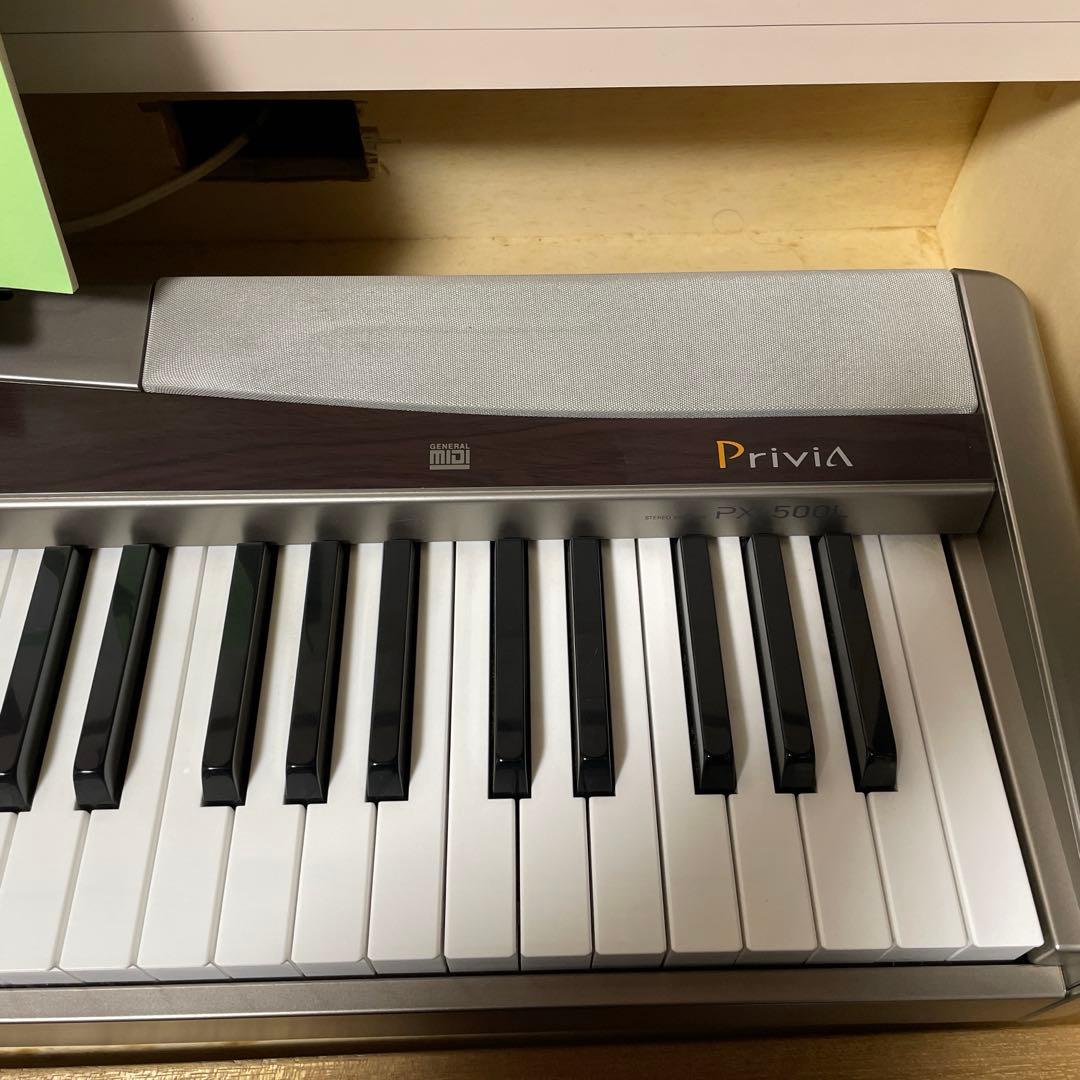 【美品】 CASIO Privia PX-500L デジタルピアノ 88鍵盤