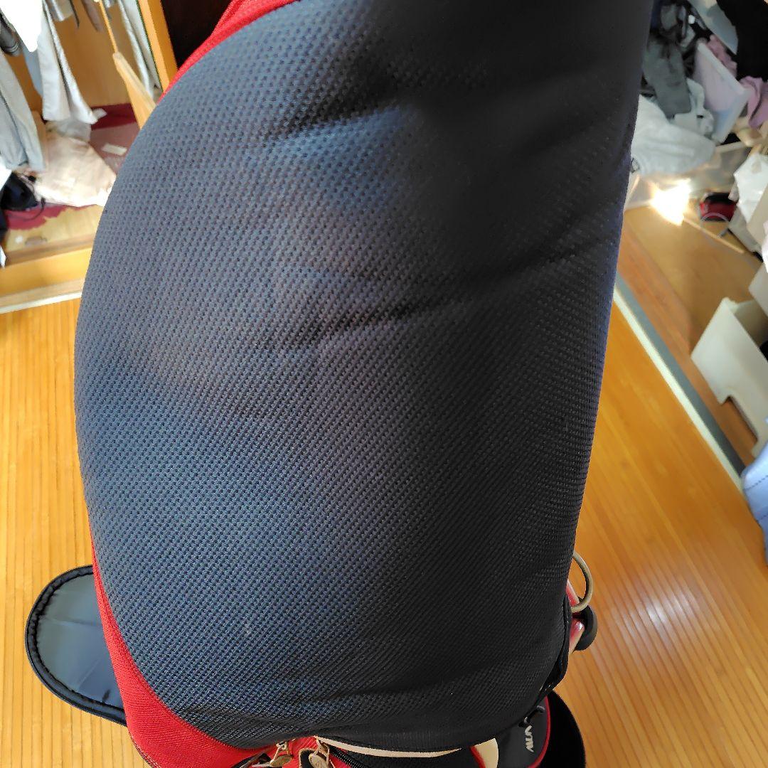 Munsingwear ゴルフキャディバッグ 赤・ネイビー