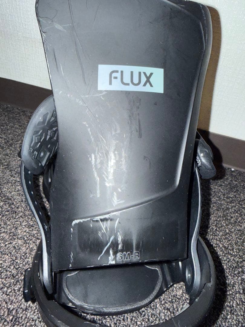 FLUX スノーボードビンディング DS Black M