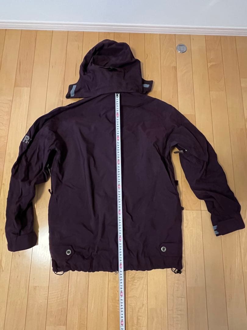 《ロックマン》　discharge スノーボードウェア上下 Mサイズ 紫色