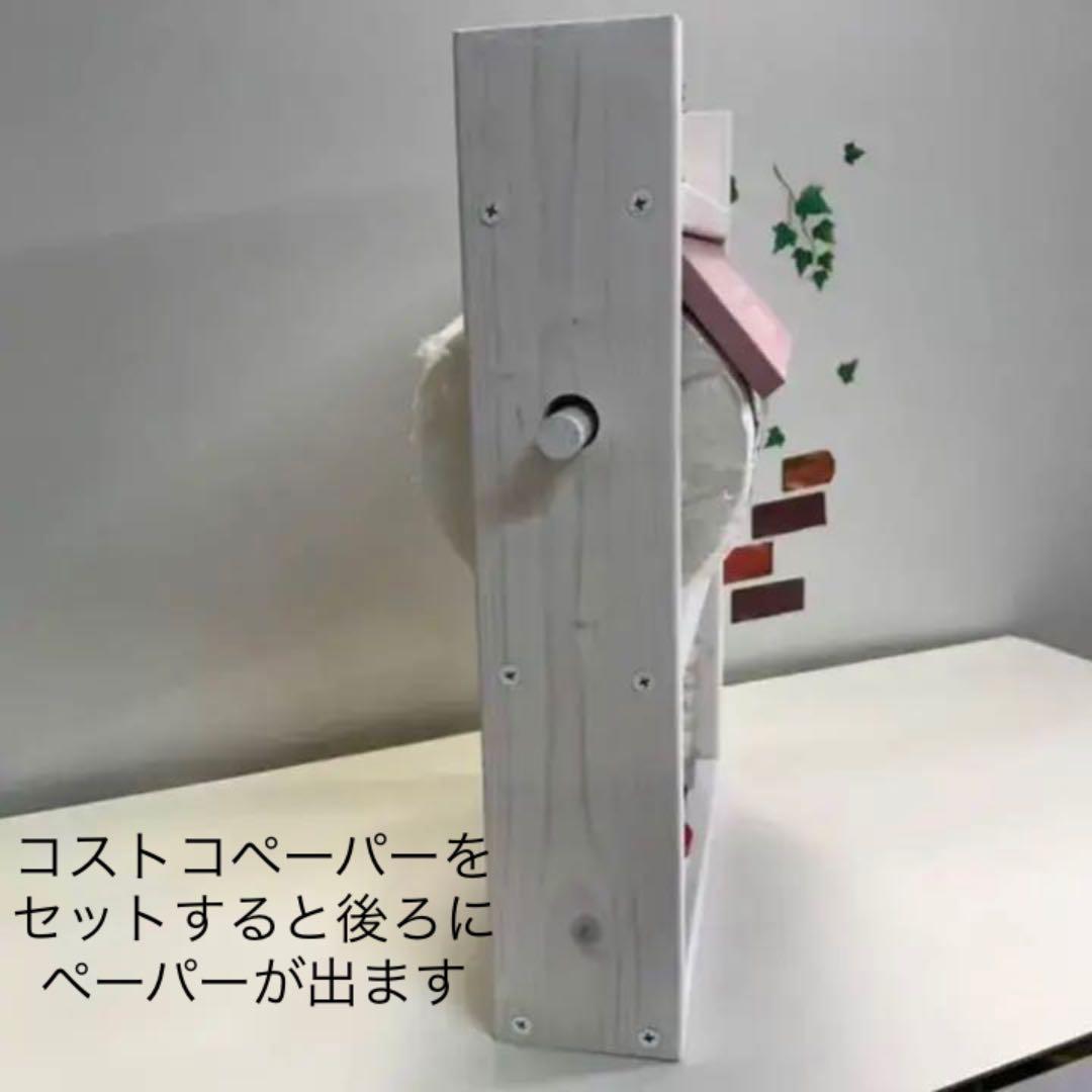 コストコペーパー対応3段スパイスラック中段＆パスタラック(WHxPINK)セット