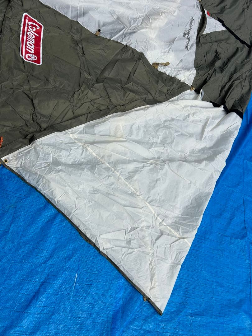 【美品】コールマン タフスクリーン2ルームハウス オリーブ/サンド