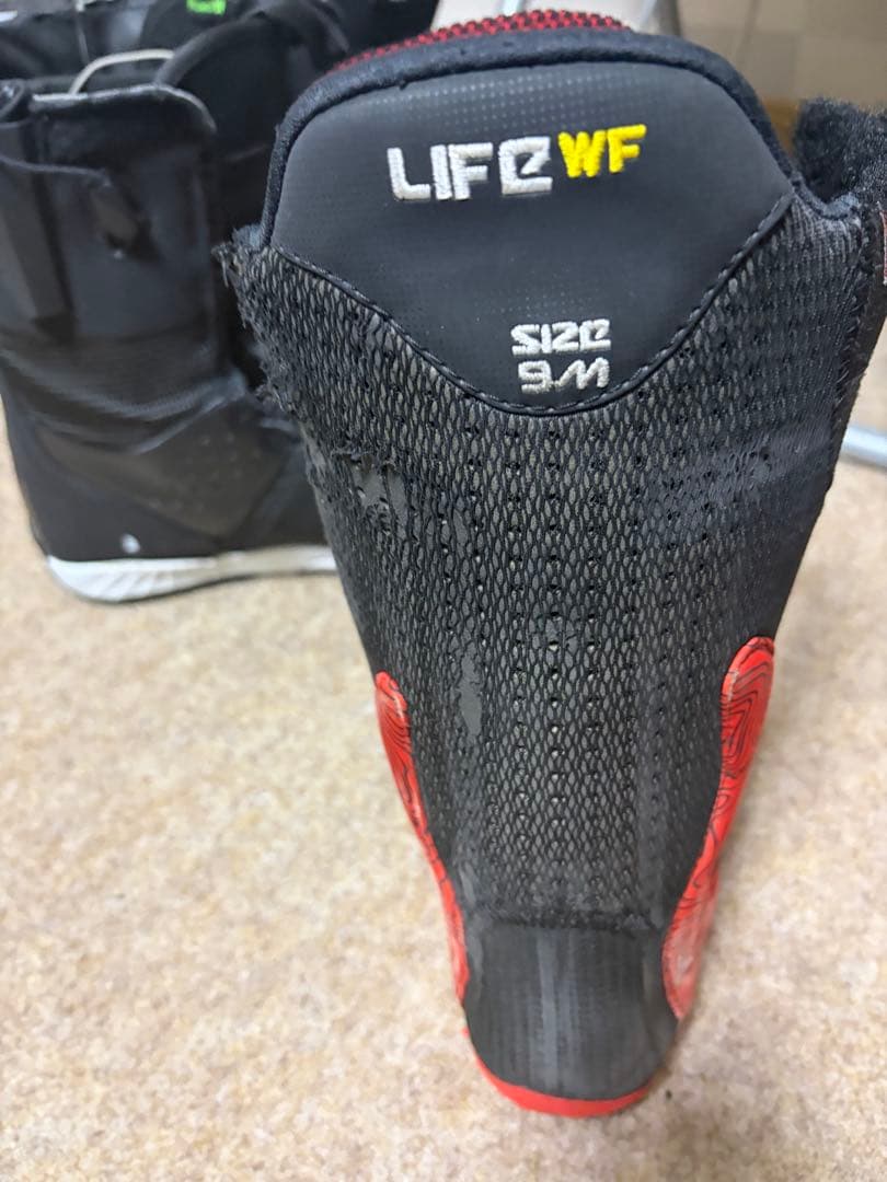 【BURTON ION 27cm】Speed Zone最上位モデルカービング特化