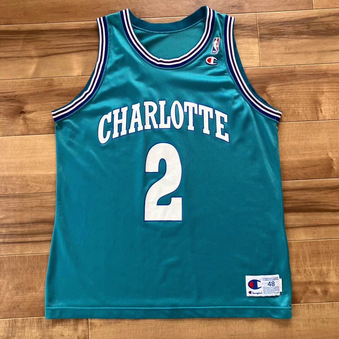 NBA 90's　ラリー・ジョンソン　シャーロット・ホーネッツ　ユニフォーム