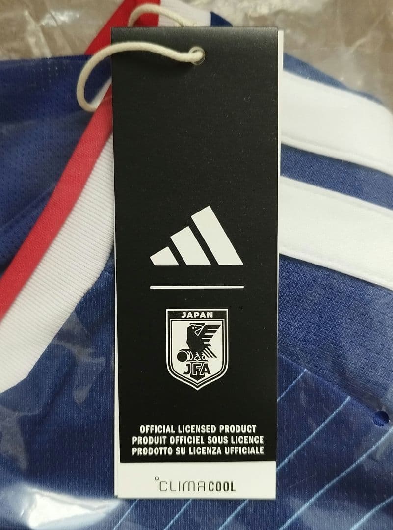 サッカー日本代表ユニフォーム　みずほ銀行キャンペーンプレゼント品　未使用品未開封