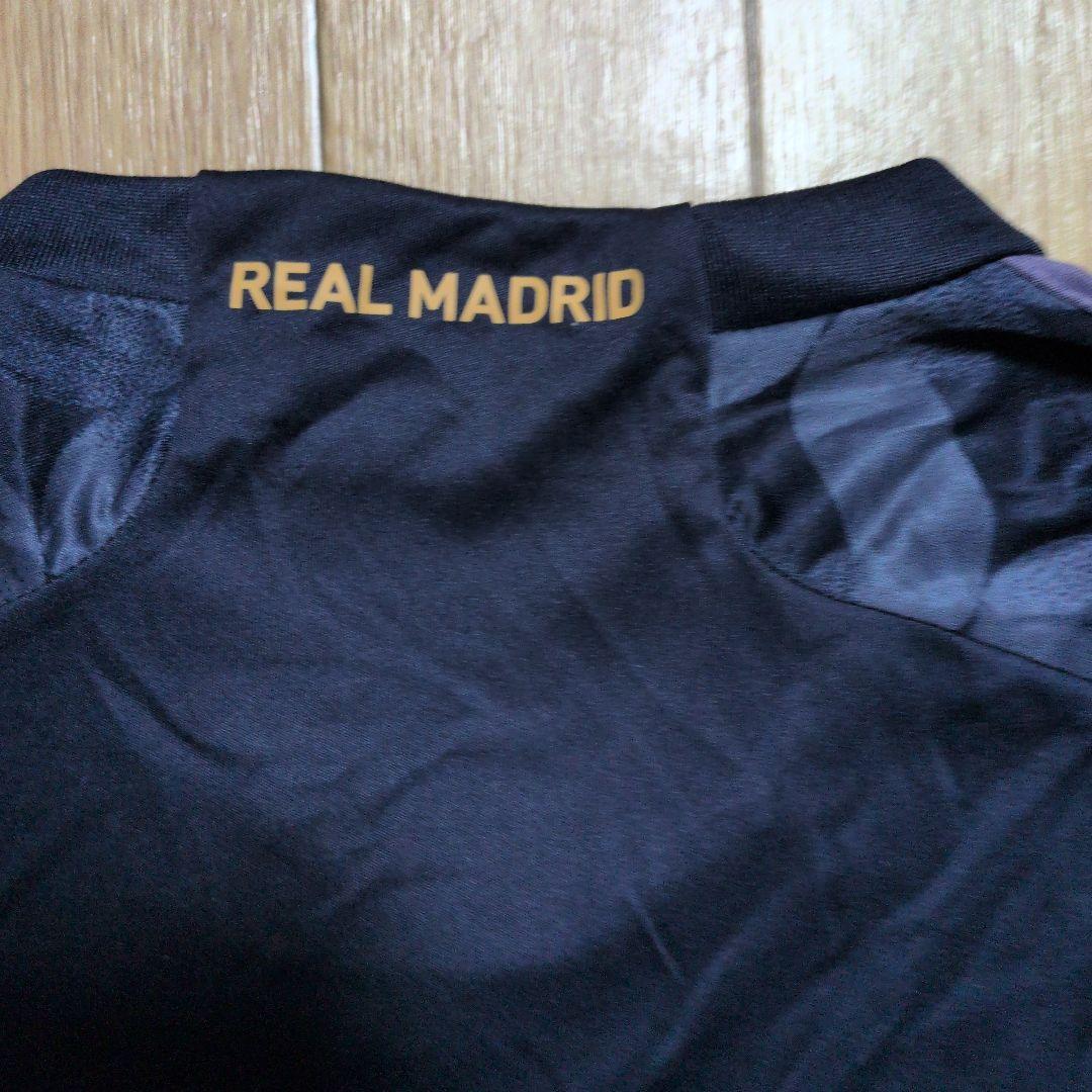 レアル・マドリード アウェイユニフォーム 2XL　ネイビー　長袖　アディダス