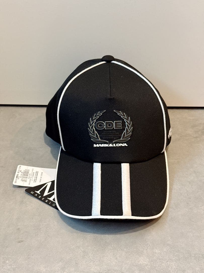 新品 ★ MARK&LONA キャップ 帽子 マーク&ロナ ブラック 正規品