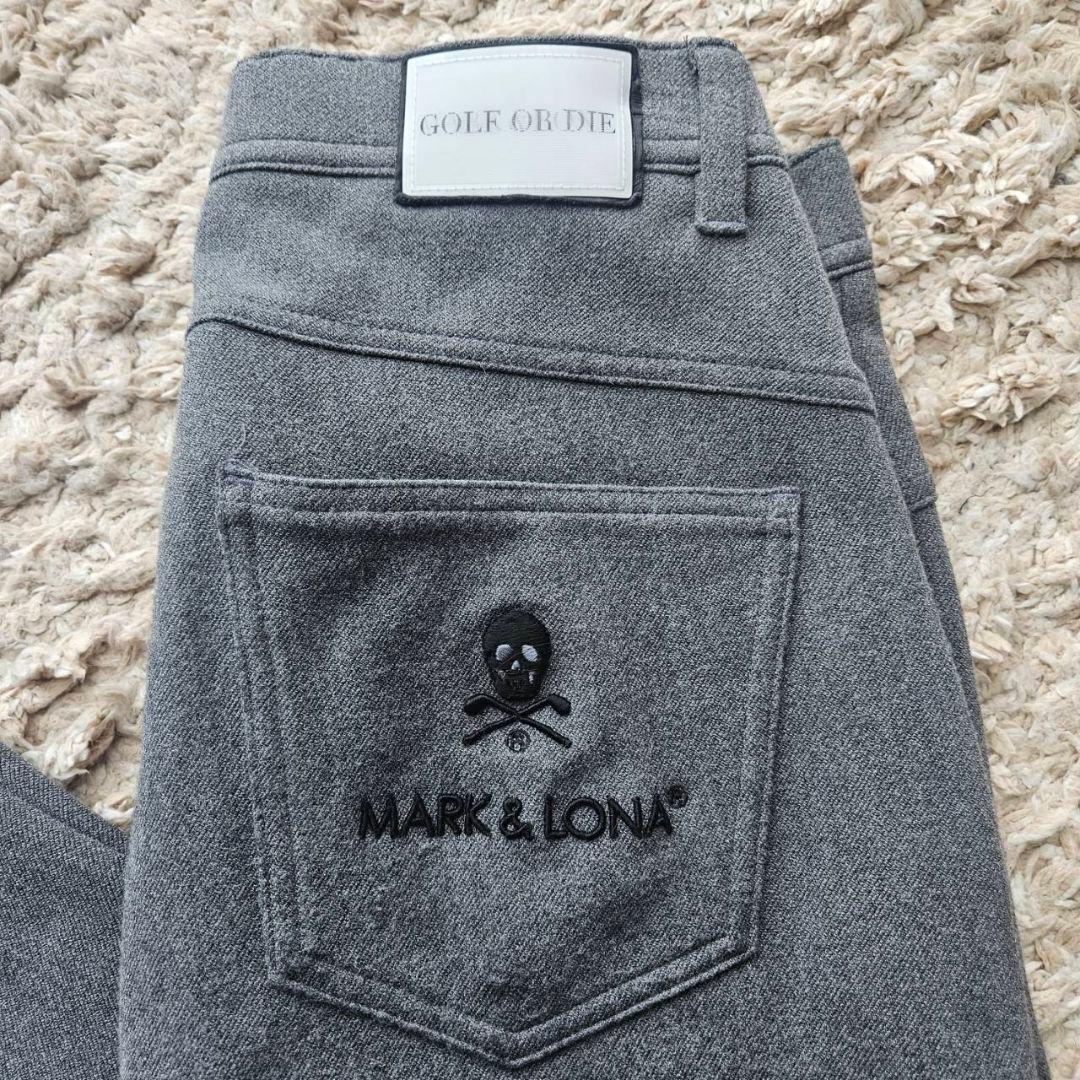 MARK & LONA ゴルフパンツ グレー