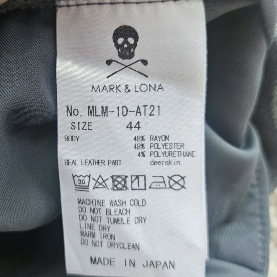 MARK & LONA ゴルフパンツ グレー