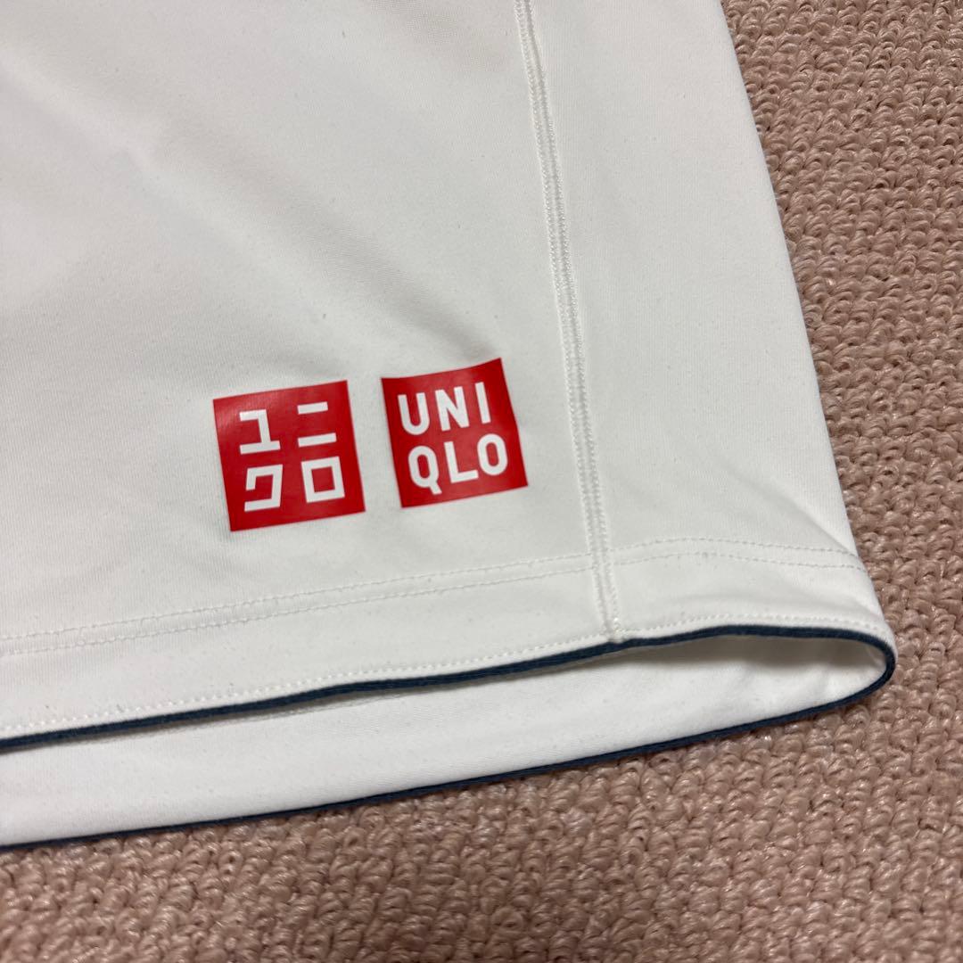 UNIQLO ホワイト ポロシャツ ショートパンツ 上下セット