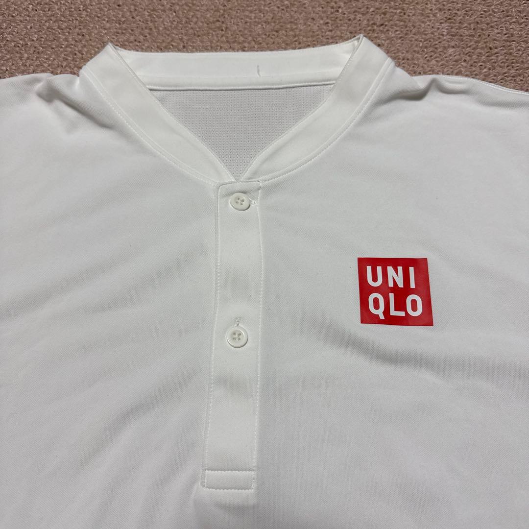 UNIQLO ホワイト ポロシャツ ショートパンツ 上下セット