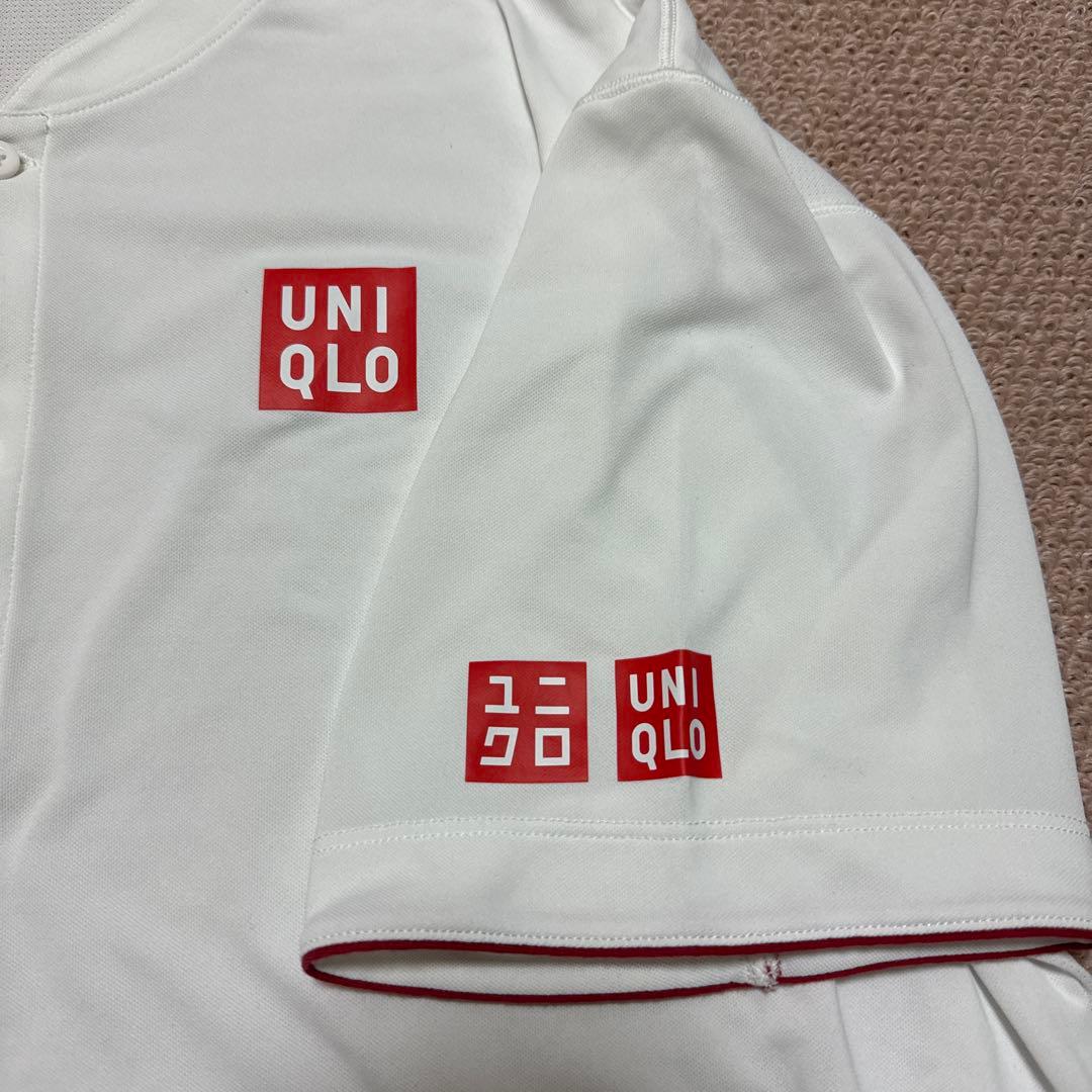 UNIQLO ホワイト ポロシャツ ショートパンツ 上下セット