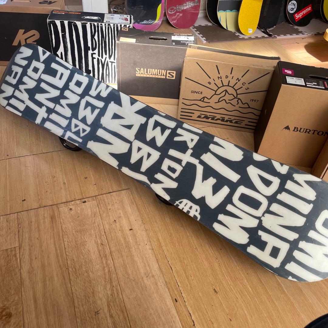 BURTON×FLUX　バートン　スノーボードセット　フラックスバインディング付