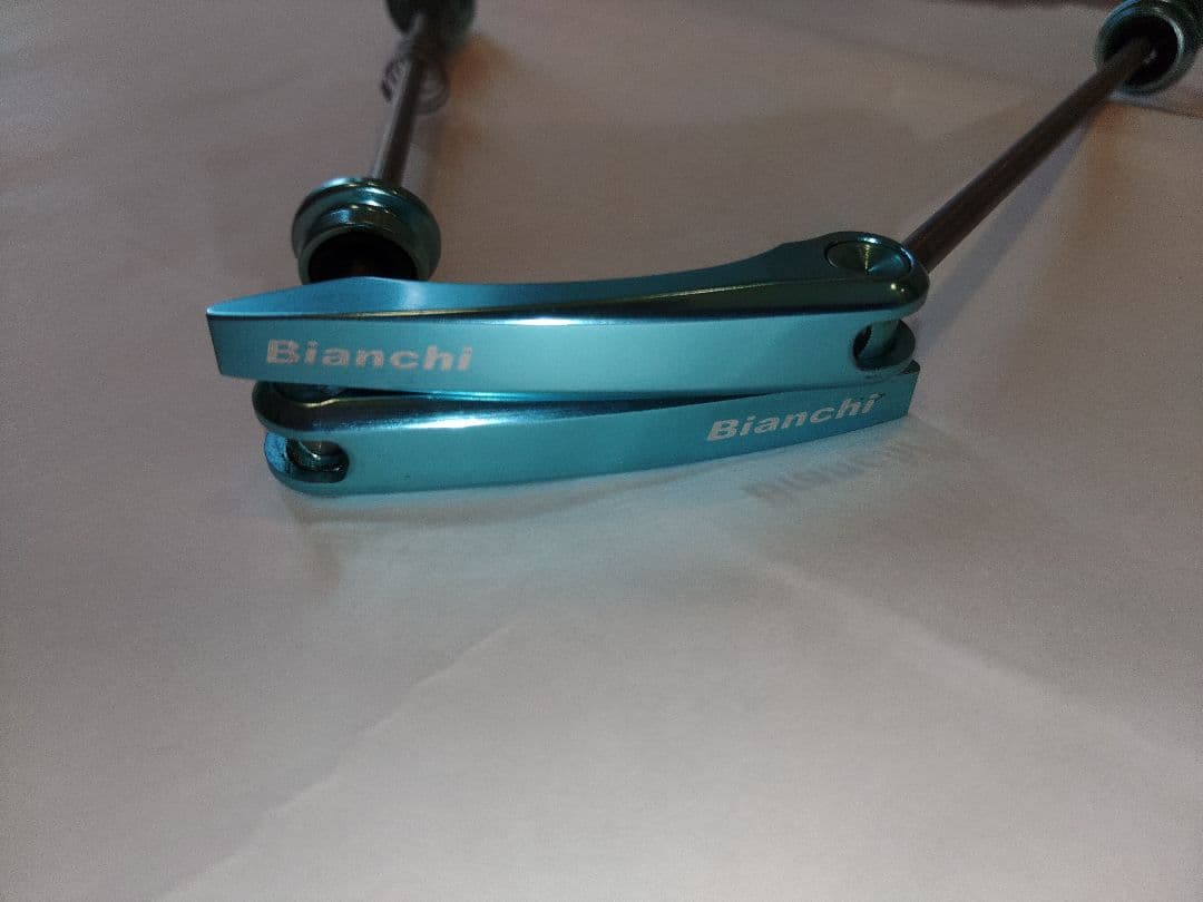 ビアンキ　Bianchi　クイックリリース　超レア　チェレステ