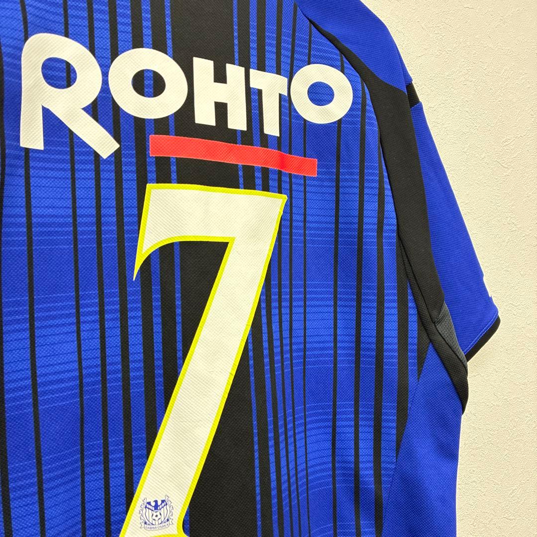 ガンバ大阪　ユニフォームumbro 20周年　遠藤保仁M-L あ15