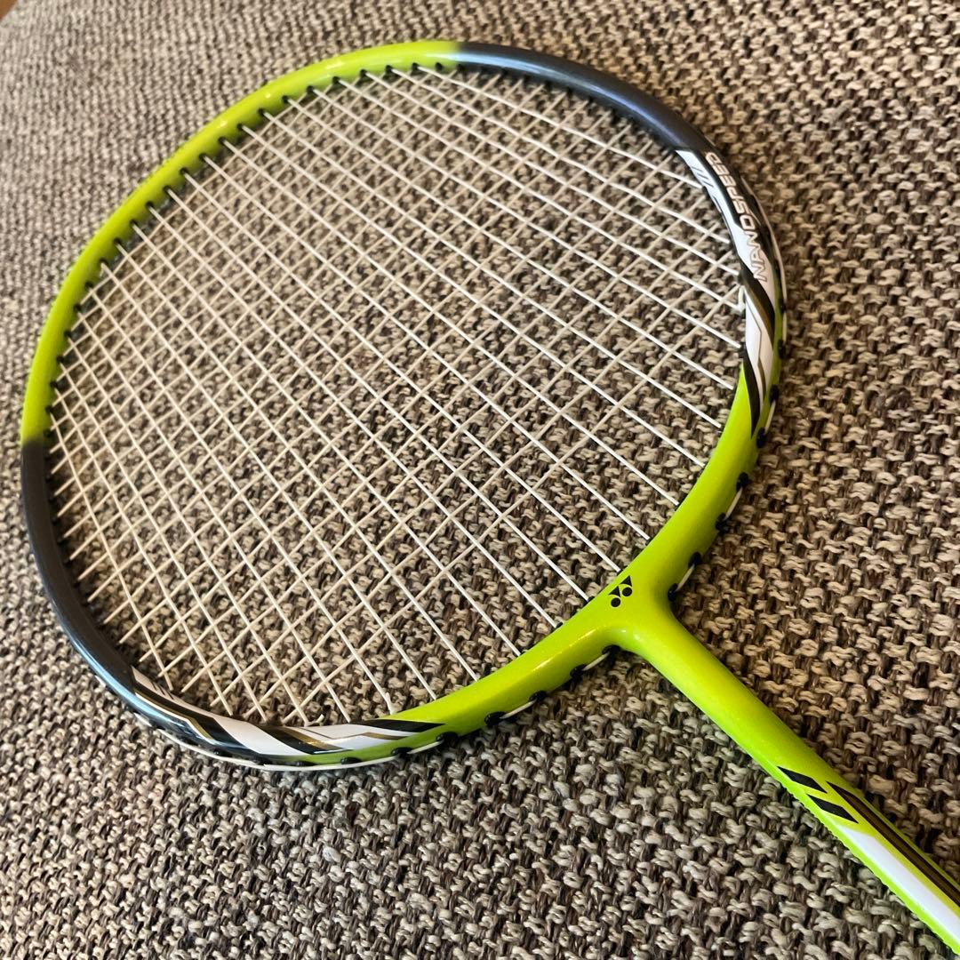 ピ*ン様 美品　ヨネックス　ナノスピード77　バトミントン ラケット　YONEX