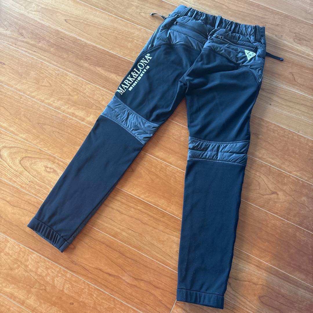 MARK&LONA ブラックパンツ 美品‼️